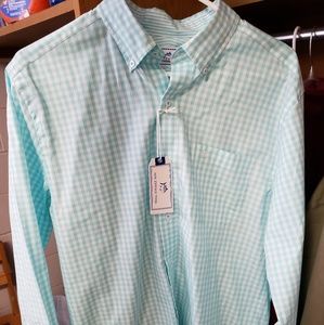 Southern Tide Mens Gingham Button Down